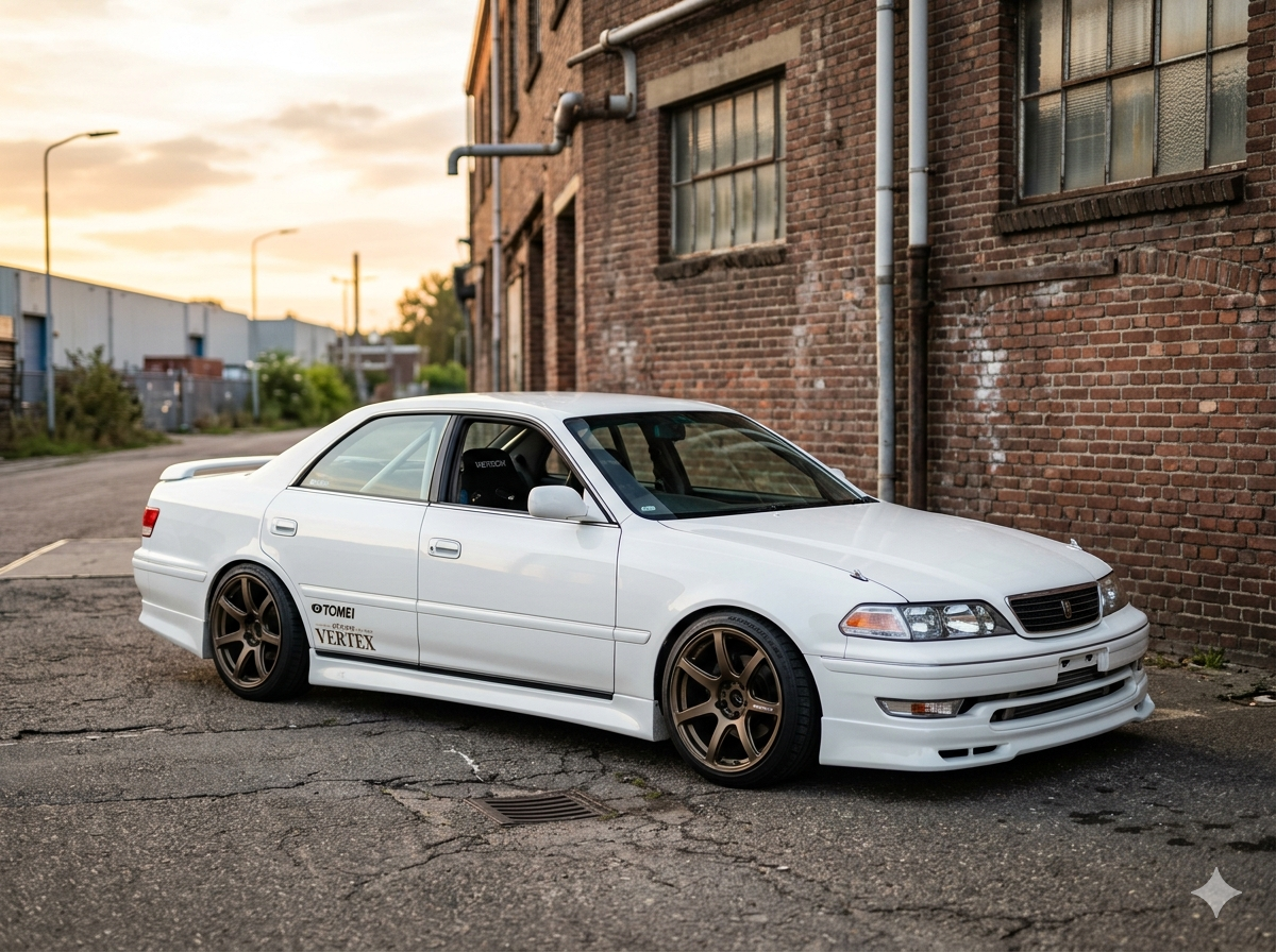 Toyota Mark II JZX100 после капремонта 1JZ